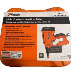Paslode 2 in 18 Gauge Cordless Brad Nailer (Battery & Charger Included) Brand New!