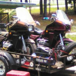 Two 1981 Honda Goldwings