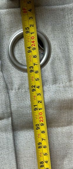 Brand New Sand Beige Curtain Panels (1 set) – 8ft / 96"