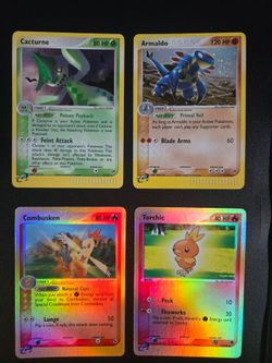 Pokémon TCG EX Sandstorm Cards Lot of 4