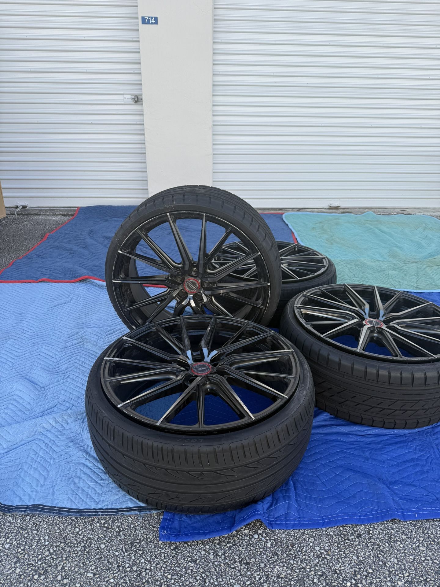 Vossen Rims + Tires, used
