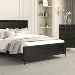 Brand New Espresso 4pc Queen Bedroom Set (Available In Eastern King Size)
