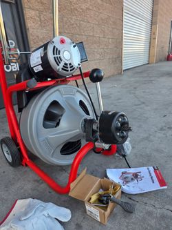 RIDGID
K-400 Drain Cleaning Machine