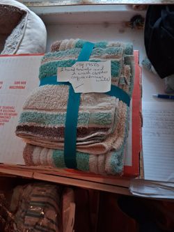 Vintage 1950s hand towels wash clothes