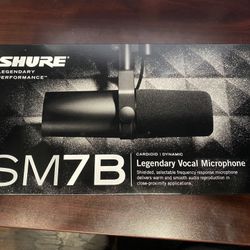 Shure Sm7b (New-Sealed)