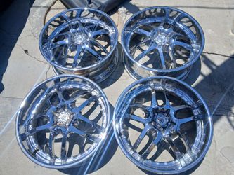 Dropstar 22 inch staggered rims