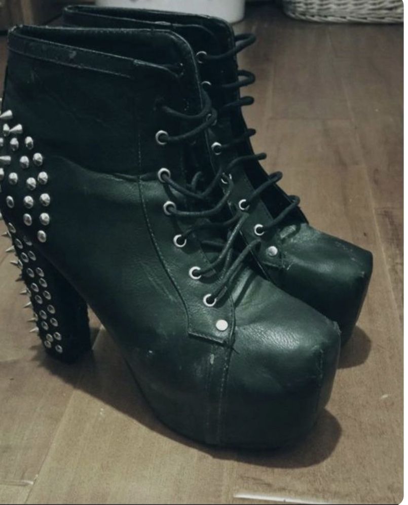 Goth high heels