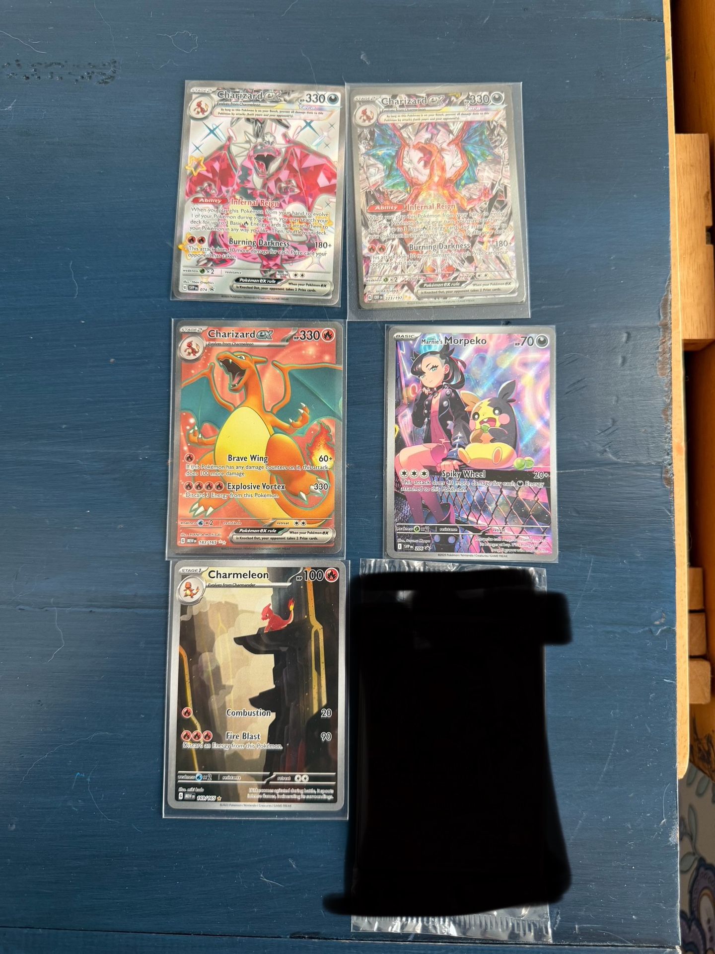 5 pokemon Cards