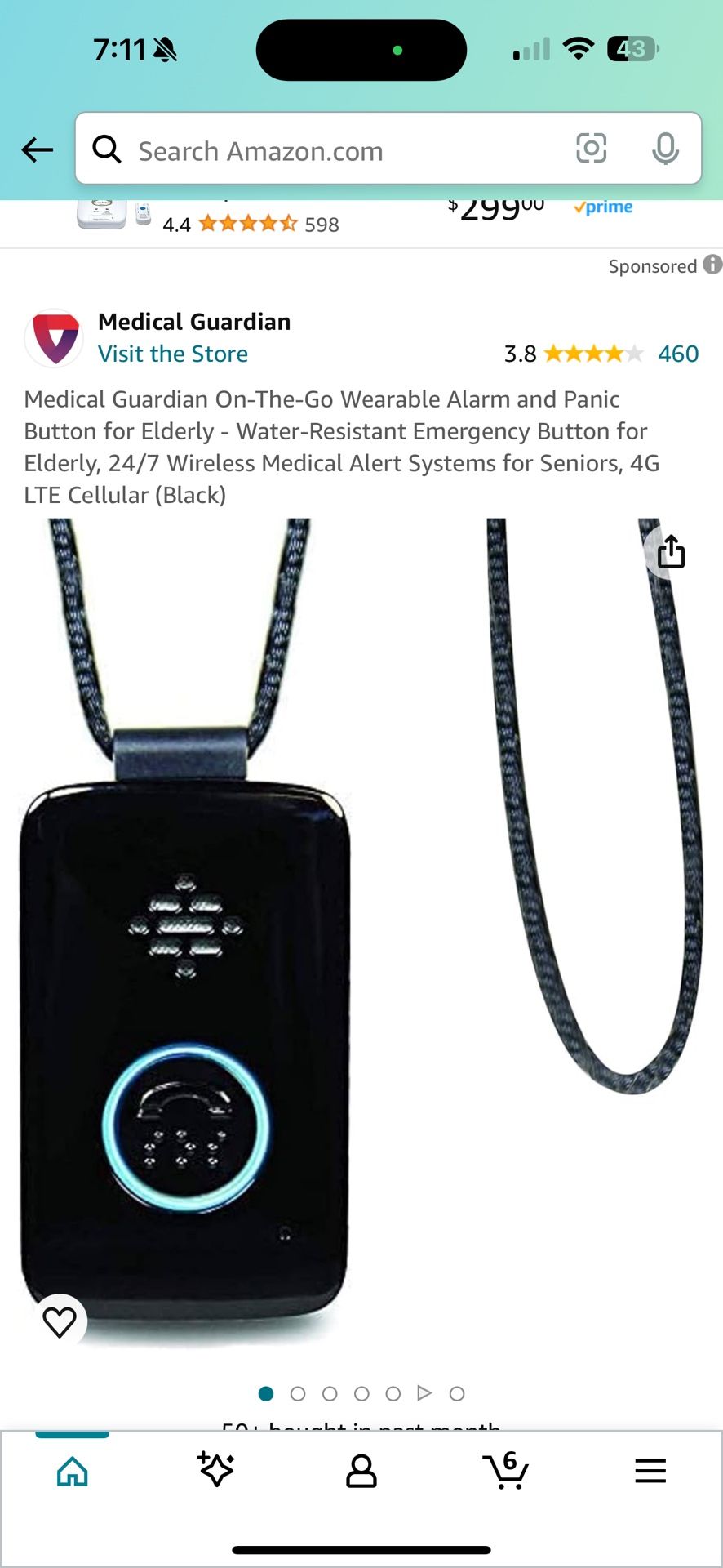 Medical Guardian On-the-go Medical Alert System