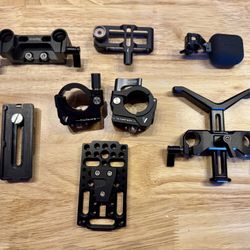 Multiple camera accessories. Smallrig, Tilta, Neewer