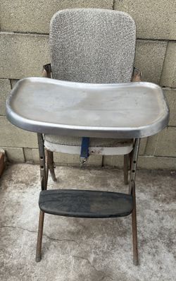 1950’s CHROME BABY HIGH CHAIR