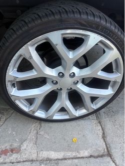 26” Snowflake 5 lug rims