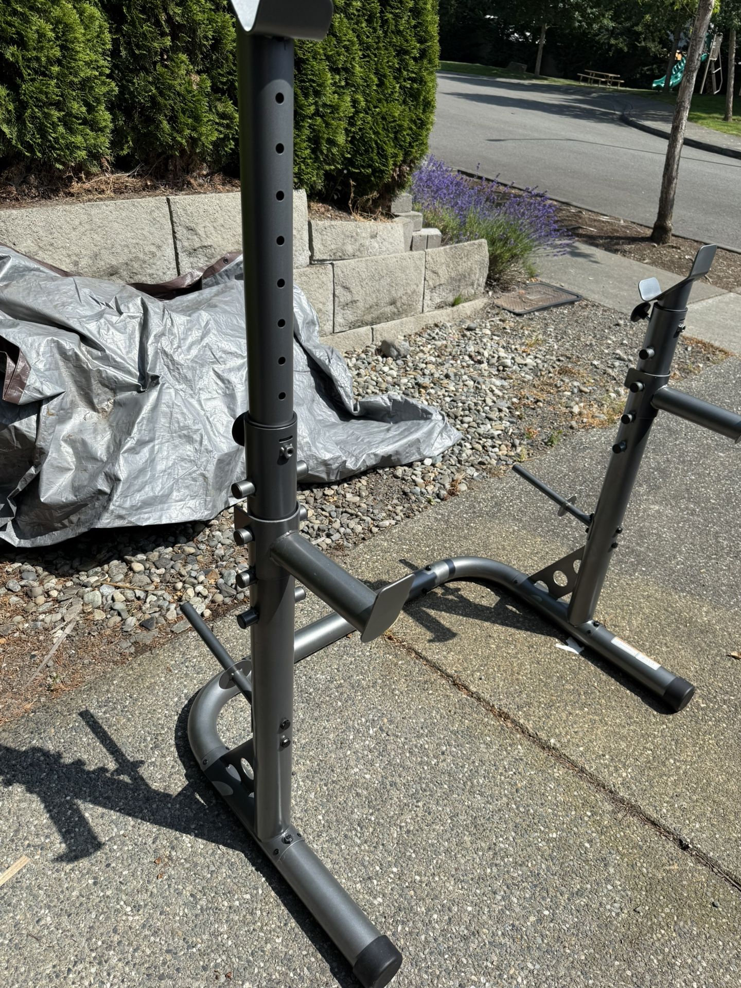 Weights Bench Squat Rack New