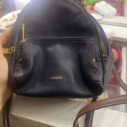 fossil mini bag