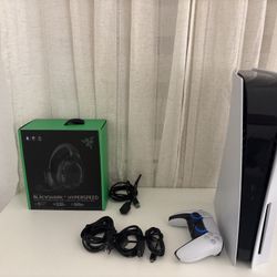 PlayStation 5 + Blackshark V2 Hyper speed 