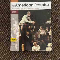 The American Promise: A history of the US