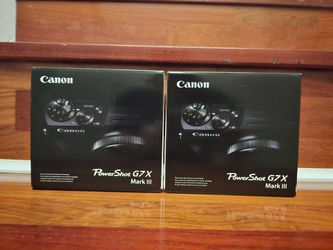 New Canon PowerShot G7 X Mark III 20.1 Megapixel Digital Camera - Black: Wi-Fi, Self-Timer, 4K Video