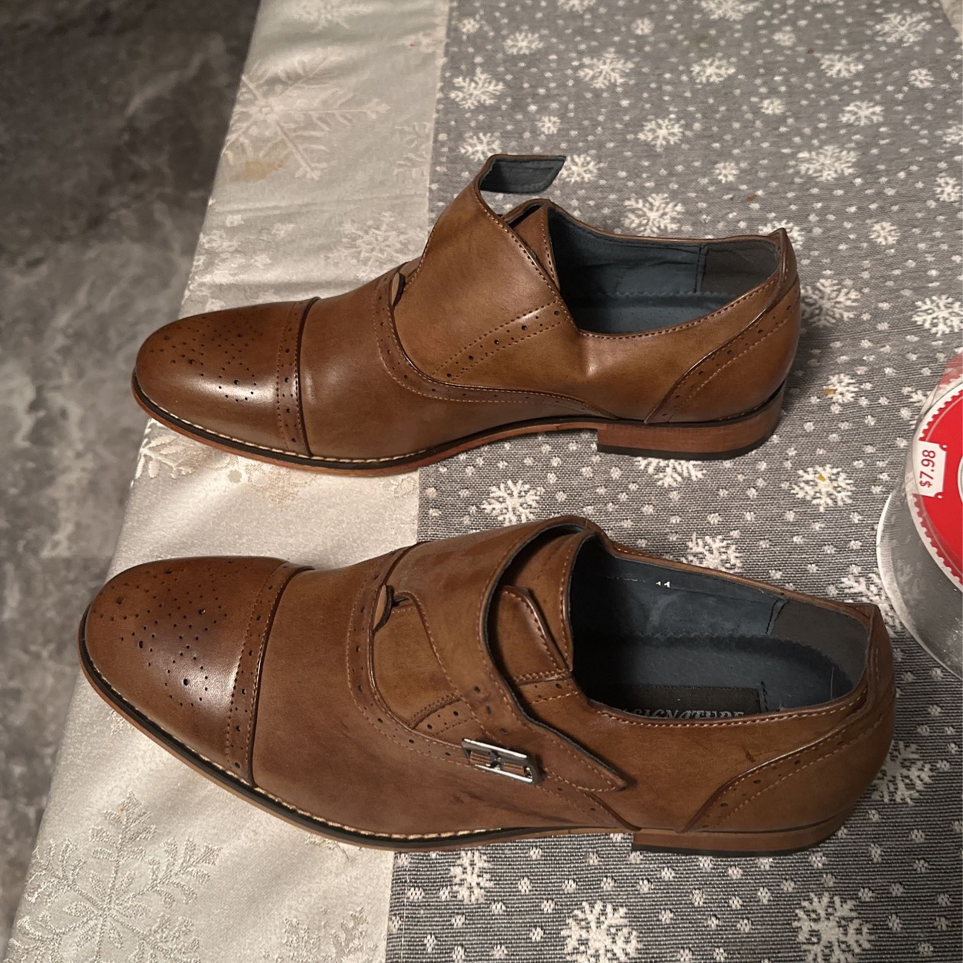 Brown Leather Dress Shoes