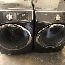 Samsung Washer and Gas Dryer Set