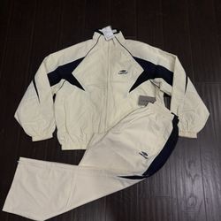 Cream Balenciaga Track Suit 