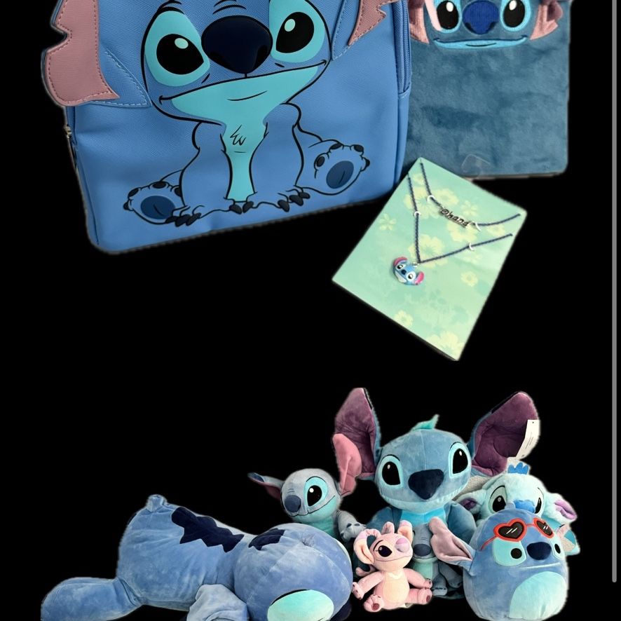 Stitch Plushies & Accessories 