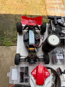 Team associated sc10 n team associated rb10 trade or sell for a Chinese Atv or go kart running or no