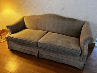 Sofa - Dropped Price To $100. Must Go Today 3/28/26 Before 7pm In Great Shape Clean And Sturdy Buckles To Hold Cushions In Place Very Clean