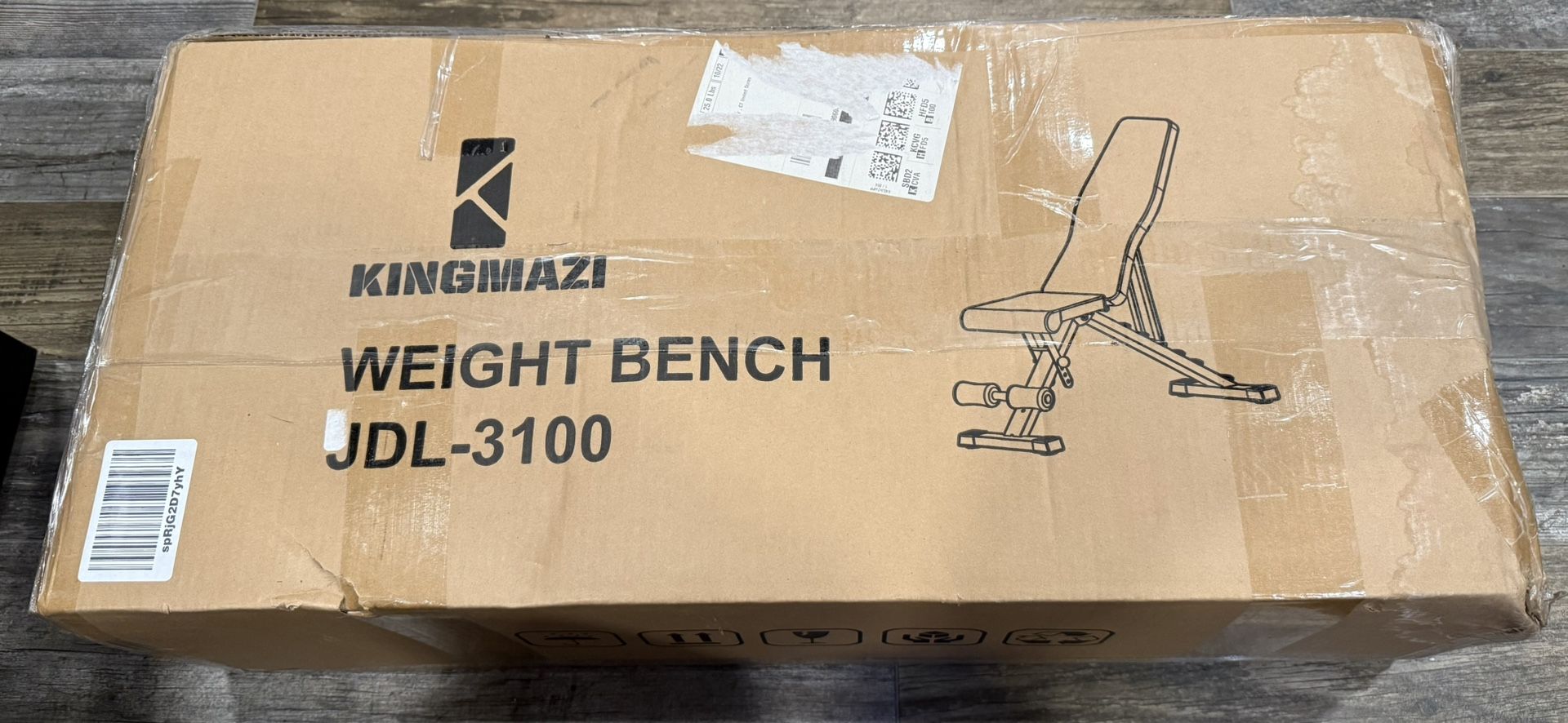 New Kingmazi Weight Bench JDL-3100. New in Box