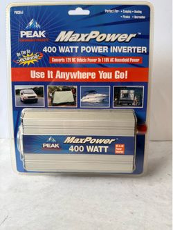 Peak MaxPower 400 Watt Power Inverter (Model PKCOAJ)