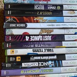 Xbox 360 plus games