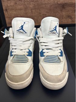 Air Jordan 4s Military Blues