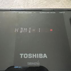 Toshiba soundbar. Blue Tooth. 