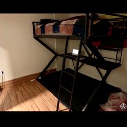 LOFT Bed x Office Desk 