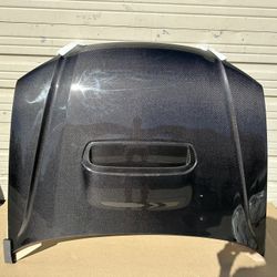 Brand New 2005 2006 2007 2008 2009 Subaru Legacy STI Style Carbon Fiber Vented Hood