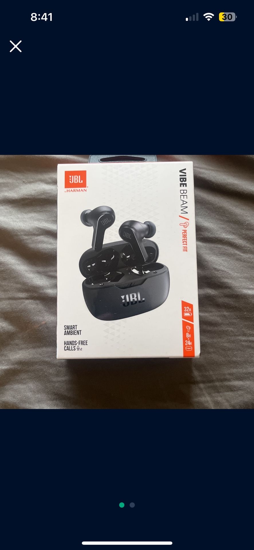 MUST GO Black Or White JBL Vibe Beam