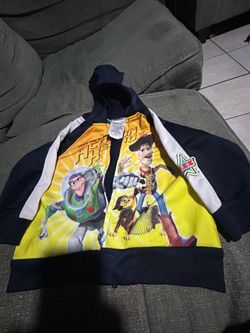 Toy Story Jacket With Hoodie Size 12 Months