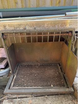 Antique Santa Maria bbq grill TOP ONLY