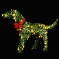 LARGE 28 in. x 40 in. 125-Lights Standing Topiary Labrador Dog *BRAND NEW IN BOX* MSRP $199 Outdoor Christmas
