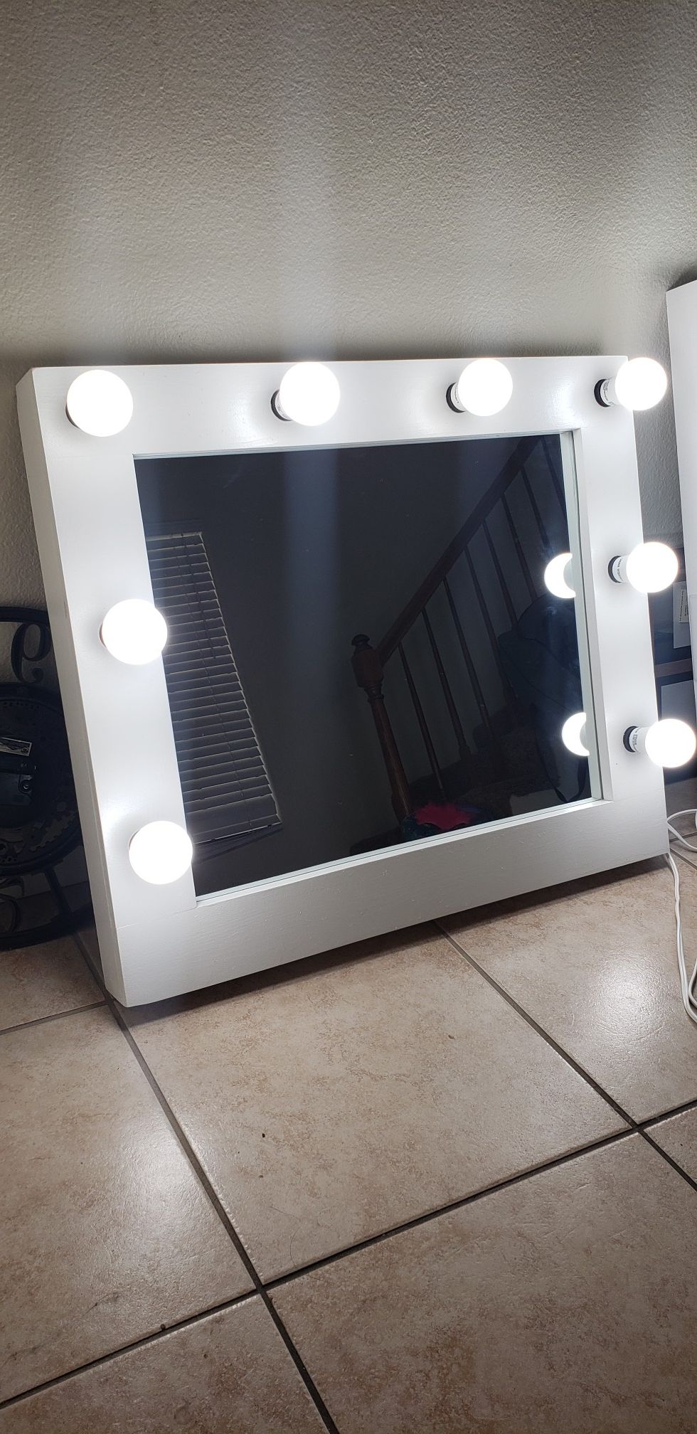 Makeup vanity mirror