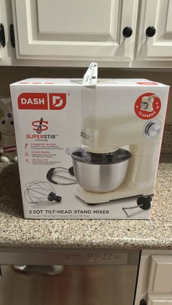 Dash 3.5 quart tilt-head stand mixer BRAND NEW