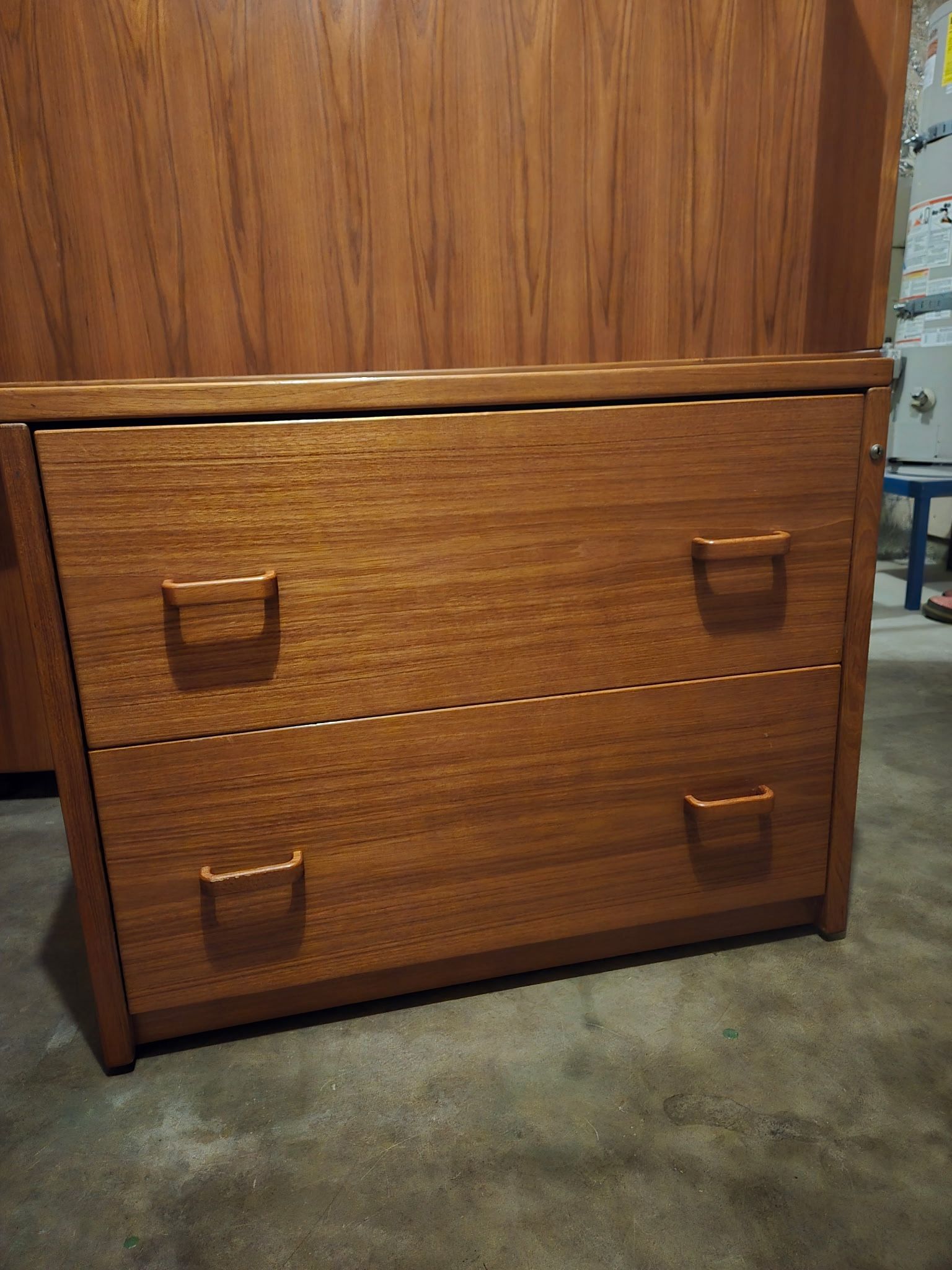 Desks And File Cabinet