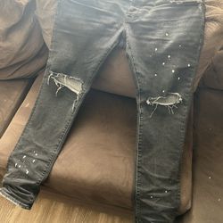 Purple Jeans Size 38