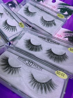 3D eyelashes 🤩❤️🛍‼️ shop Now /// Pick Up Or Shipping Available