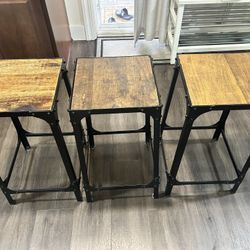Bar Stools - Used - Set Of 3