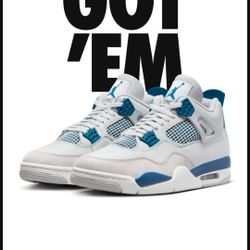 Air Jordan 4 Retro Military Blue.  Size 15. NEW.  PLEASE CHECK OUT MY PROFILE FOR OTHER ITEMS FOR SALE. PRICE Is Firm.  THANKS 