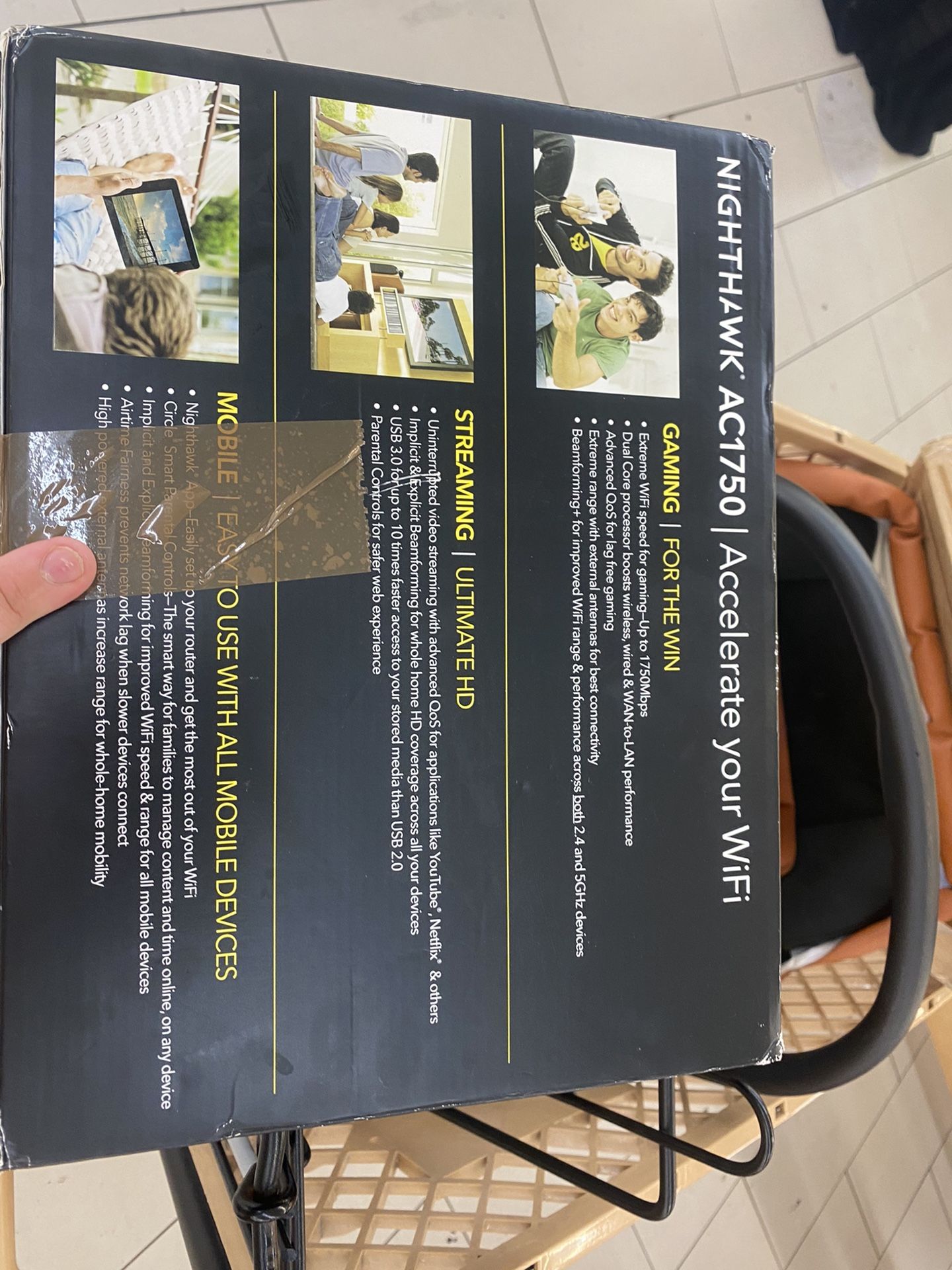 nighthawk ac1750 smart wifi router