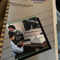 Vintage ADAM SmartBasic Programming Manual