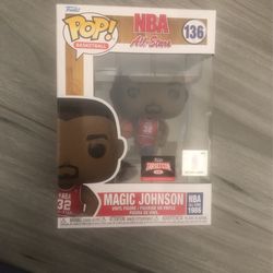 Collectible Magic Johnson Nba All Star Funko Pop Limited Edition Sale 