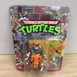 1989 PLAYMATES TEENAGE MUTANT NINJA TURTLE (RAT KING) ACTION FIGURE