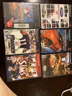 Six PS2 games